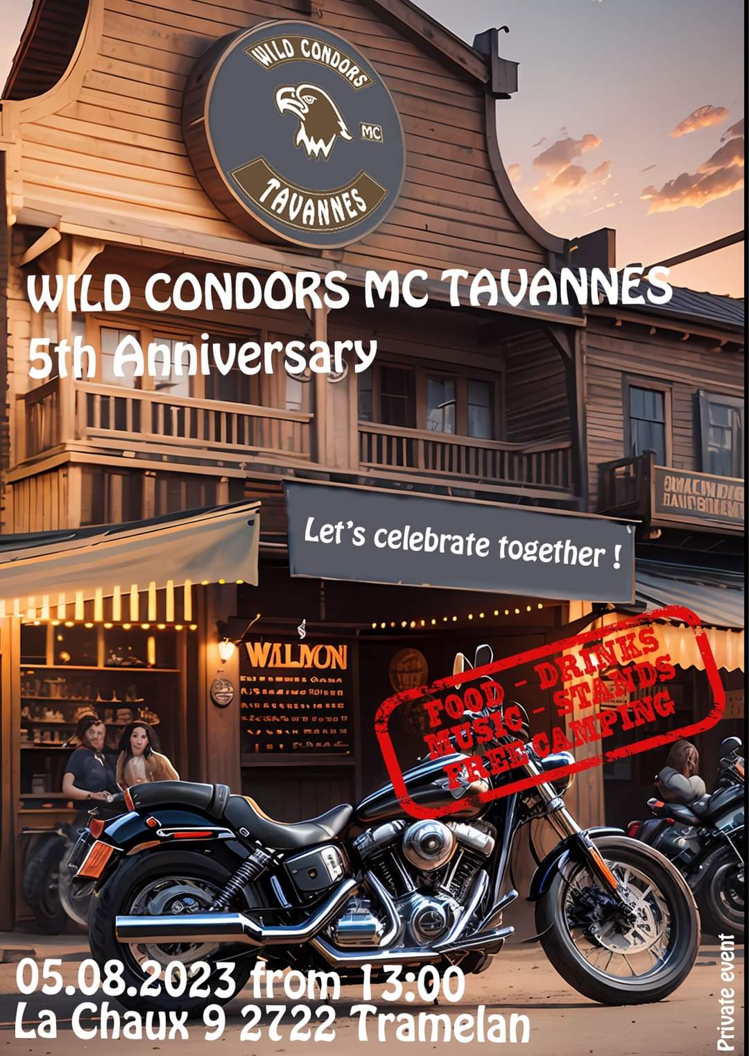 5th Anniversary of Wild Condors MC